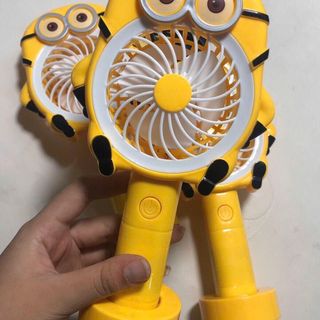 Quạt Tích Điện MiNi Hình Thú Cầm Tay, Để Bàn