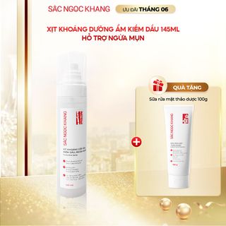 Xịt Khoáng Cấp Ẩm, Kiềm Dầu, Ngừa Mụn
