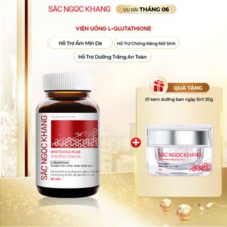 Viên Uống Dưỡng Trắng Vượt Trội Whitening Plus [Hộp 60 viên]