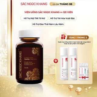 Viên Uống Sắc Ngọc Khang ++ [Hộp 120 Viên] Tặng 1 Trong 2 Món Bất Kỳ