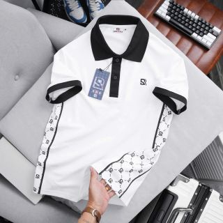 ÁO THUN CỔ BẺ FORM BODY PHỐI SƯỜN SRB05 P301 - LADY'S PASSION