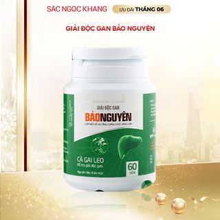 Viên Uống Giải Độc Gan Bảo Nguyên [Hộp 60 Viên]