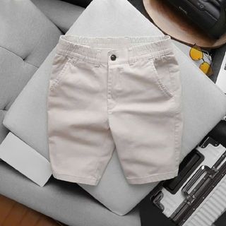 QUẦN SHORT KAKI NAM ĐAI LƯNG THUN CHẤT VẢI DÀY DẶN CO GIÃN 3 MÀU CUỐI - LÊ PHƯƠNG BOUTIQUE