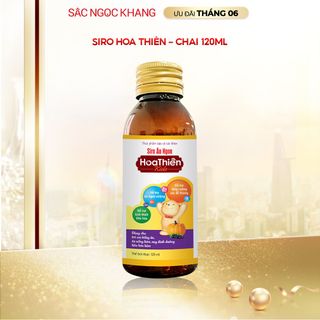 Siro Ăn Ngon Hoa Thiên Kids [Chai 120ml]