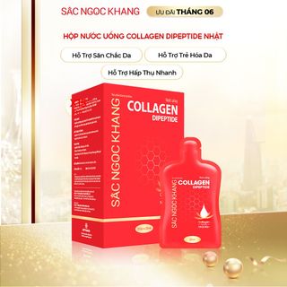 Nước Uống Collagen Dipeptide Sắc Ngọc Khang [Hộp 15 Túi]