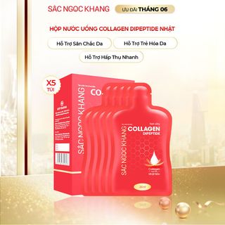 Nước Uống Collagen Dipeptide Sắc Ngọc Khang [Hộp 5 Túi]