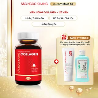 Viên Uống Collagen Dipeptide Sắc Ngọc Khang [Hộp 120 Viên]