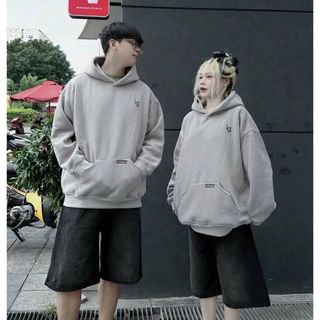 Áo Hoodie in NQ30 AM Form Rộng Nam Nữ Unisex