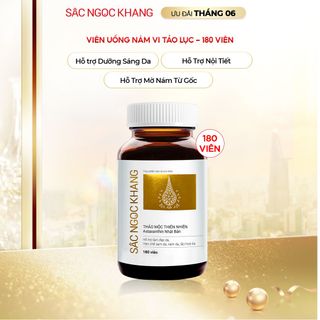 Viên Uống Sắc Ngọc Khang Vi Tảo Lục [Hộp 180 viên]