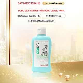 Dung Dịch Vệ Sinh Thảo Dược Orasic [Chai 100ml]