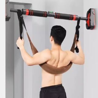 Đai Treo Xà Đơn Kéo Giãn Cột Sống Lưng Có Móc Sắt Thế Hệ Mới