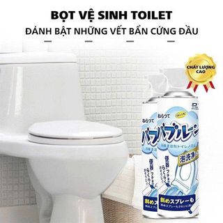 CHAI XỊT BỌT VỆ SINH TOILET