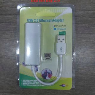 Cáp chuyển usb ra lan - 2.0
