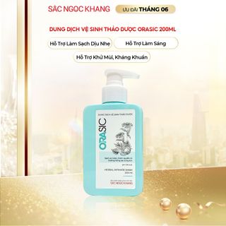 Dung Dịch Vệ Sinh Thảo Dược Orasic [Chai 200ml]