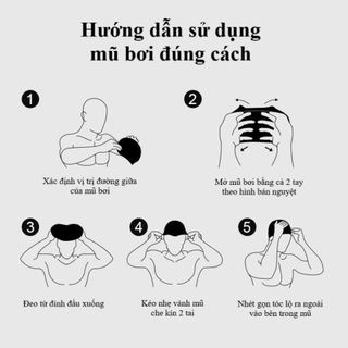 SP118 -  Mũ bơi giọt nước WELIKE