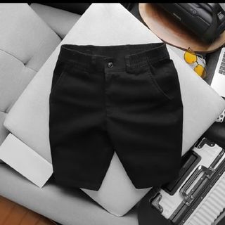 QUẦN SHORT KAKI NAM ĐAI LƯNG THUN CHẤT VẢI DÀY DẶN CO GIÃN 5 MÀU ĐẦU - LÊ PHƯƠNG BOUTIQUE