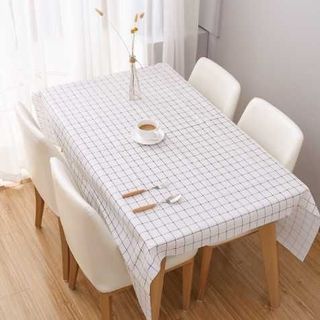 Thảm picnic gấp gọn nhựa PVC caro thích hợp đi du lịch đi phượt chụp ảnh bạt trải cắm trại dã ngoại chống nước (137x137)