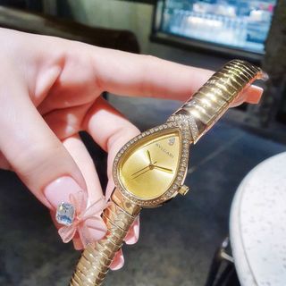 SALE BỎ MẪU ĐỒNG HỒ NỮ THỜI TRANG PVL DÂY VÀNG