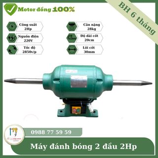 Máy đánh bóng 2 đầu 2Hp motor lõi đồng Hiệp Phát
