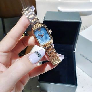 SALE BỎ MẪU ĐỒNG HỒ NỮ THỜI TRANG ATMANI DÂY XI MẶT CHỮ NHẬT