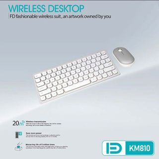 Combo bàn phím + chuột không dây FD KM810