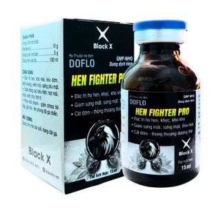 Hen Fighter Pro hen gà đá gà chọi Black X