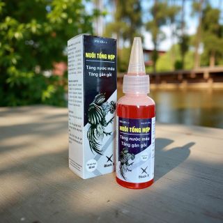 Nuôi tổng hợp Black X giúp tăng nước máu và tăng gân gối cho gà đá