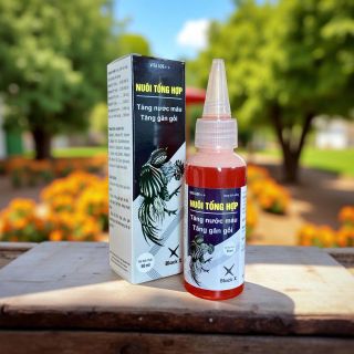 Nuôi tổng hợp Black X giúp tăng nước máu và tăng gân gối cho gà đá