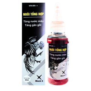 Nuôi tổng hợp Black X giúp tăng nước máu và tăng gân gối cho gà đá