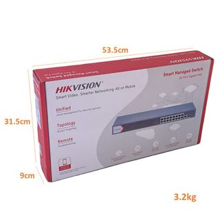HIKVISION DS-3E1518P-EI – Switch PoE Thông Minh, Hiệu Suất Vượt Trội!