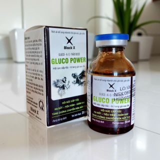 Hồi sức cấp tốc gà đá Gluco Power thương hiệu Black X