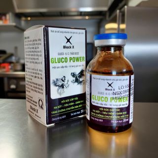Hồi sức cấp tốc gà đá Gluco Power thương hiệu Black X