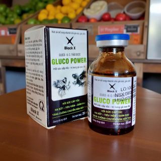 Hồi sức cấp tốc gà đá Gluco Power thương hiệu Black X