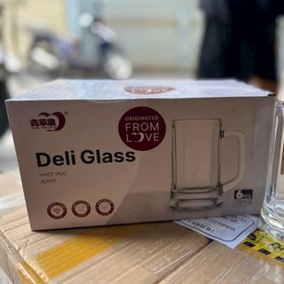 Ly Bia Thủy Tinh Deli Glass
