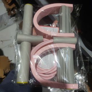 Dây kháng lực tập bụng 6 ống - Dây cao su kéo tập gym đa năng săn chắc bụng tay vai tại nhà cho nam nữ