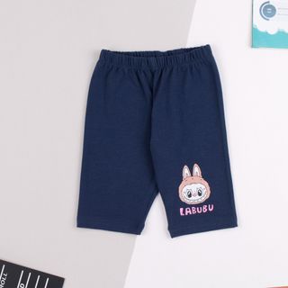 Quần legging lửng bé gái, quần cho bé gái 15-43kg, cotton 4 chiều co giãn tốt