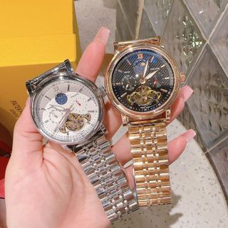 SALE BỎ MẪU ĐỒNG HỒ NAM TRUNG CẤP PATEK DÂY THÉP SỐ VẠCH MÁY CƠ