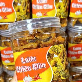LƯƠN CHIÊN GIÒN TỎI ỚT CHẤM MẮM ME SIÊU CUỐN, NGON BÁ CHÁY 300G - WINNIE HOUSE