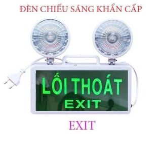 ĐÈN THOÁT THIÊM EXIT 2 BÓNG LED
