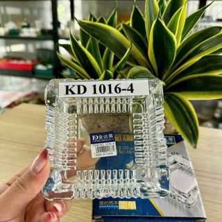 Gạt Tàn Thủy Tinh Vuông Cao Cấp KD 1016-4