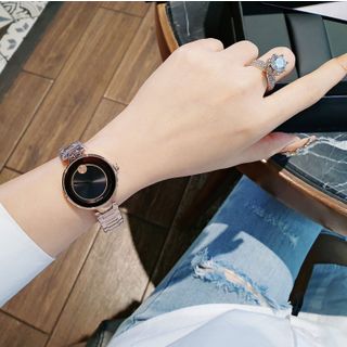 ĐỒNG HỒ NỮ CAO CẤP  MOVAĐÔ MÁY NHẬT VIỀN TRÁNG GƯƠNG