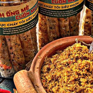 BÁNH ỐNG MÈ CUỘN MỰC CHÁY TỎI SIÊU NGON, FULL TOPPING NHÀ LÀM 200G - WINNIE HOUSE