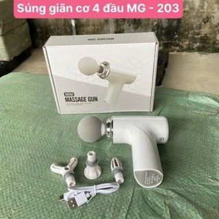 Súng massage giãn cơ 4 đầu MG203
