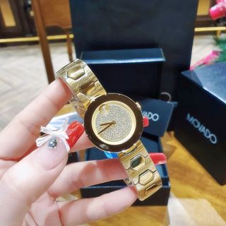 ĐỒNG HỒ NỮ CAO CẤP MOVAĐÔ BOLD MÁY NHẬT MẶT FULL HỘT