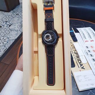 ĐỒNG HỒ NAM SIÊU CẤP SEVEN PRIDAY MÁY AUTOMATIC BA VÒNG TẶNG KÈM DÂY FULLBOX