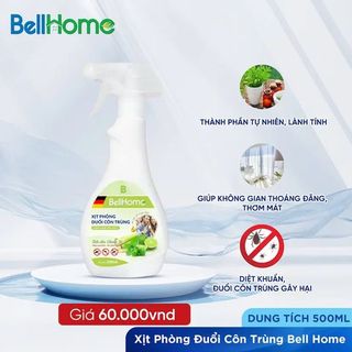 Bell Home 500ml Herbal Insect Repellent Spray