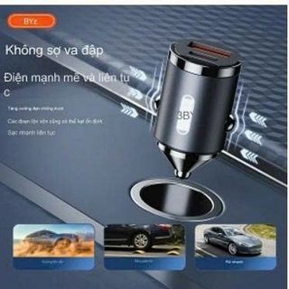 Tẩu sạc trên xe ô tô - BYZ YL832