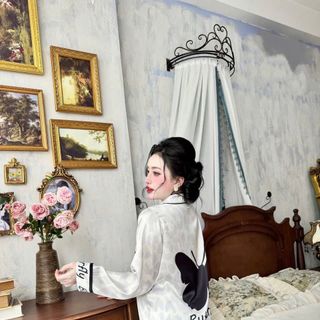 Dài tay dài pizama cao cấp