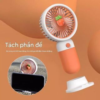 QUẠT TÍCH ĐIỆN MINI HÌNH TRÁI CÂY