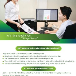 Hộp mực Saola - Nét như Saola
